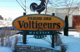 Ferme des Voltigeurs – Enseigne Muret