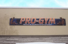Pro-Gym – Enseigne