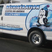 Réfrigération Centre-du-Québec – Lettrage