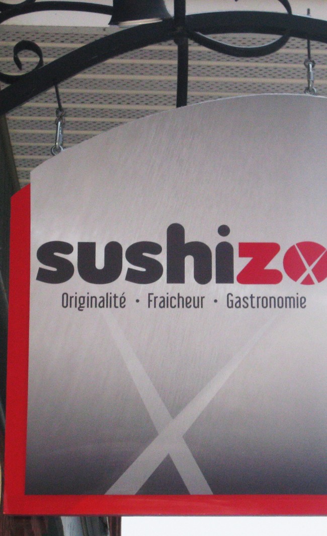 Sushizo – Enseigne perpendiculaire