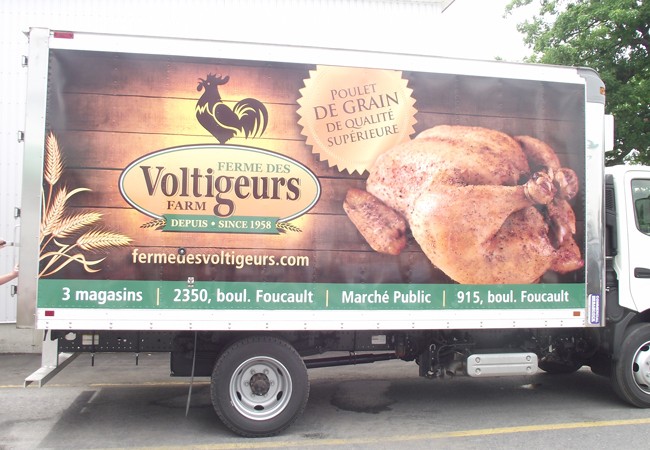 Ferme des Voltigeurs – Lettrage