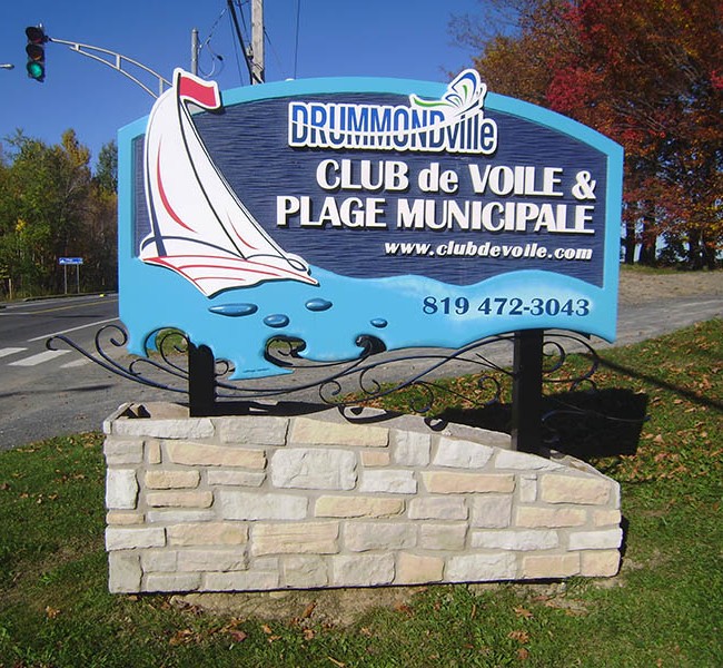 Club de Voile – Enseigne Muret