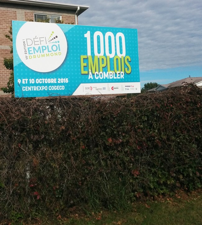 Défi Emploi – Affiche promotionnel