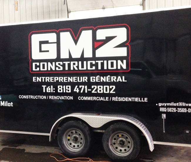 GM2 Construction – Lettrage