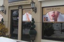 Institut Matis – Habillage de vitrine