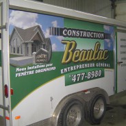 Construction Beaulac – Lettrage