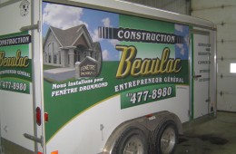 Construction Beaulac – Lettrage