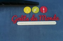 Goût du Monde – Lettres découpées