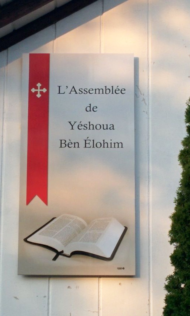 Panneau Église